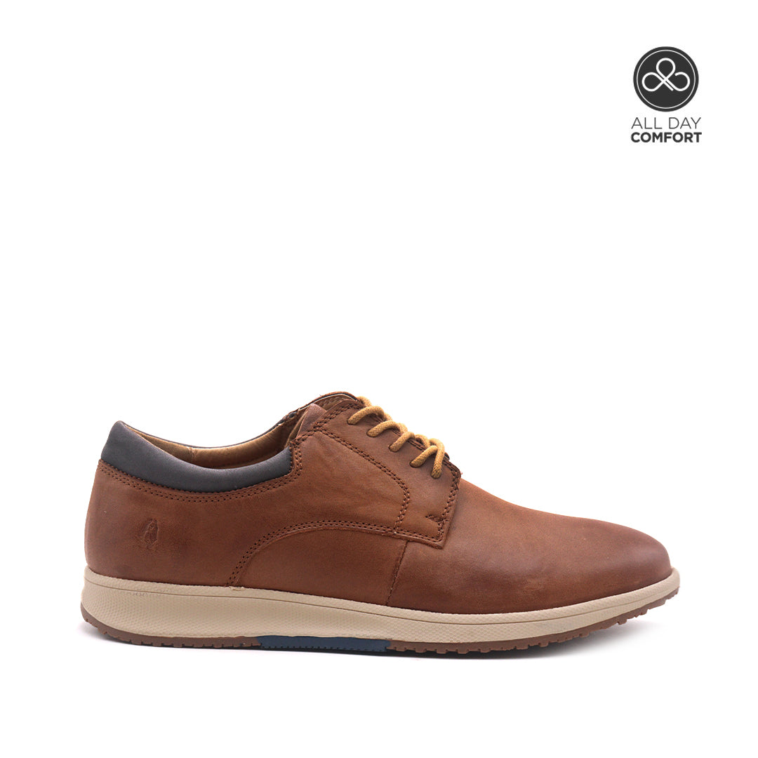 Derby shoes Santiago para hombre color tan Hush Puppies Guatemala