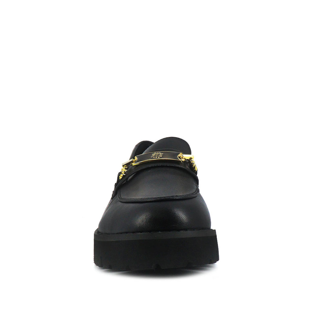 Mocasines Tory Buckle  negro para Mujer