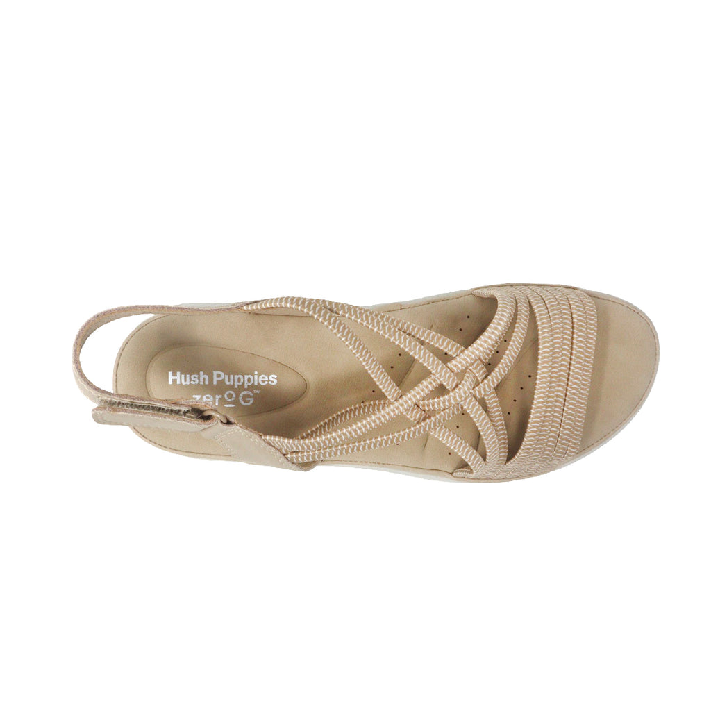 Sandalias flats Dennise beige para Mujer