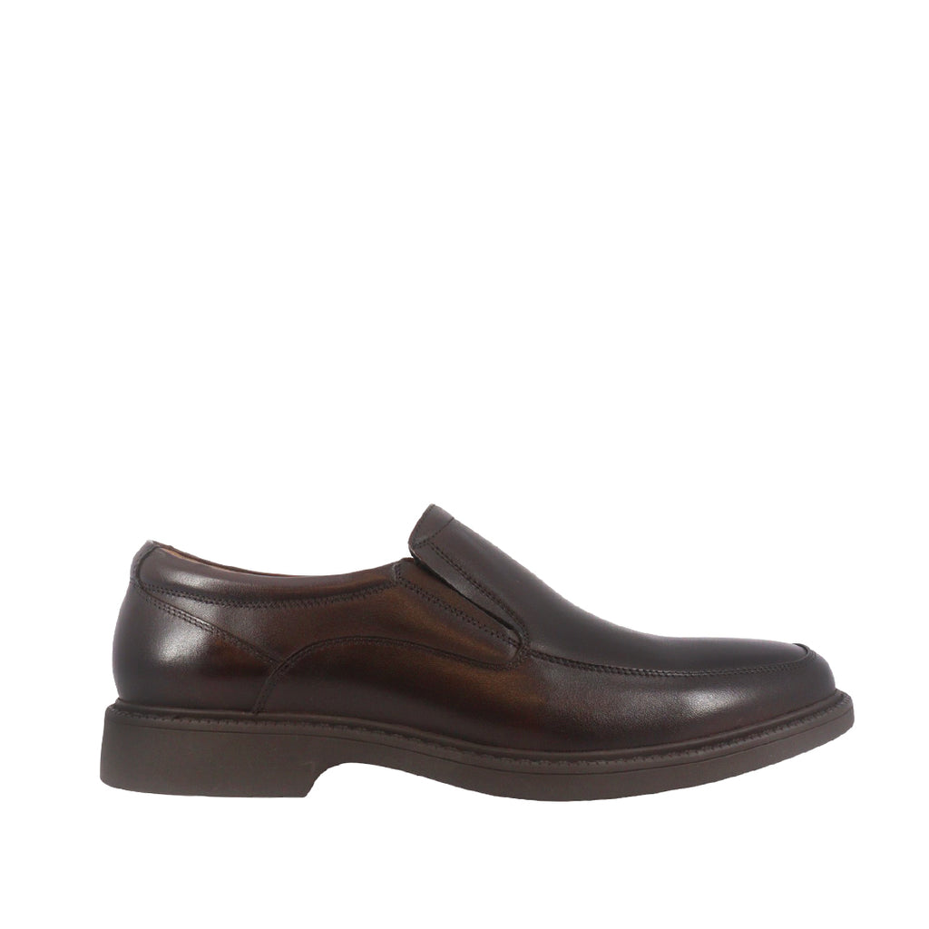 Zapatos de vestir Jamensan Slip On café para hombre