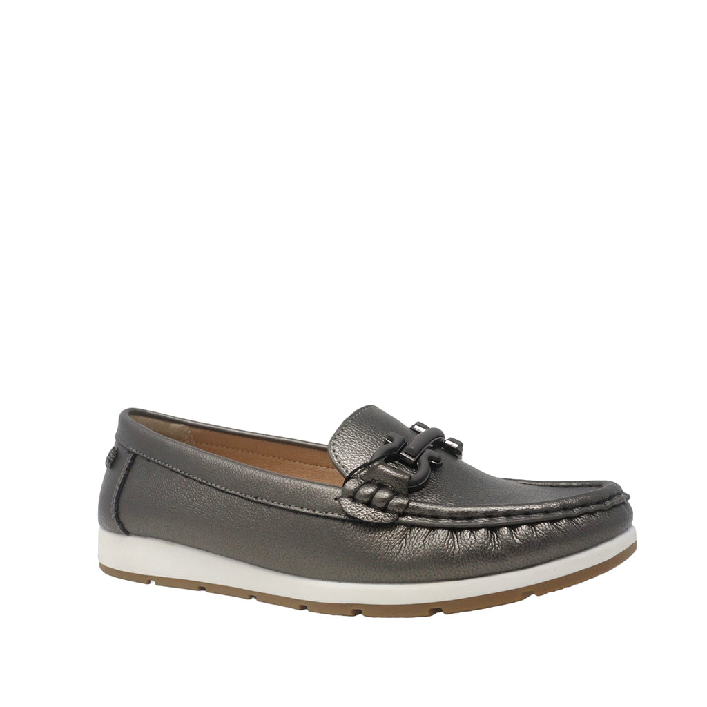 Mocasines Mirabell 2 pewter para Mujer