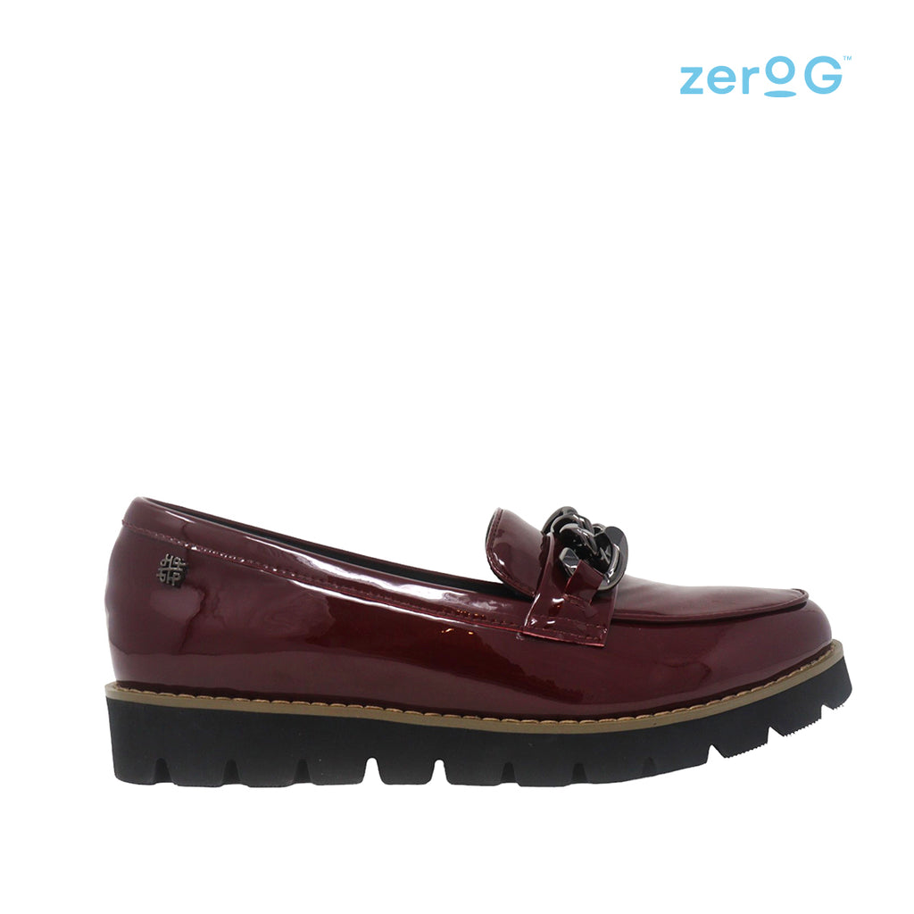 Mocasines Jazlyn burgundy para Mujer