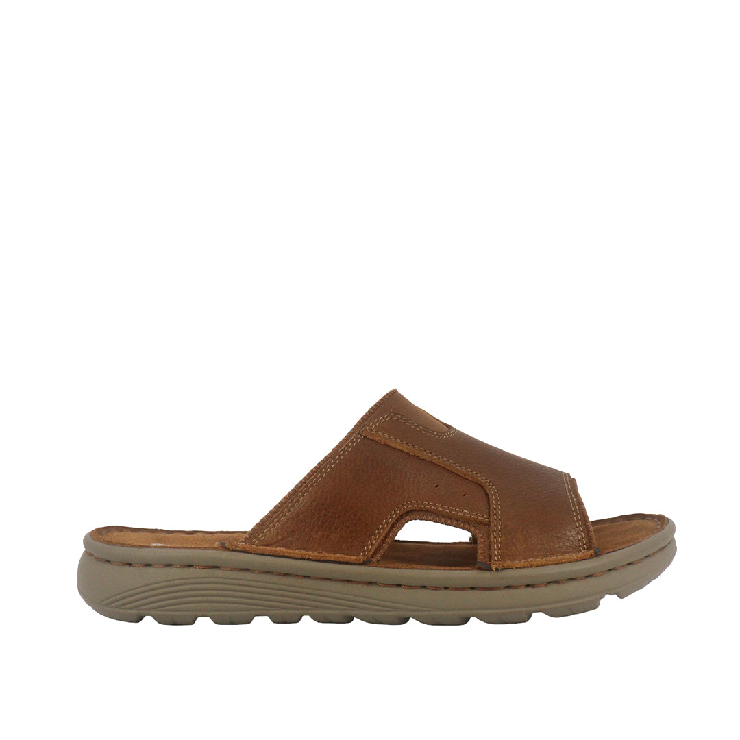 Sandalias slip on Kendrick para hombre color café