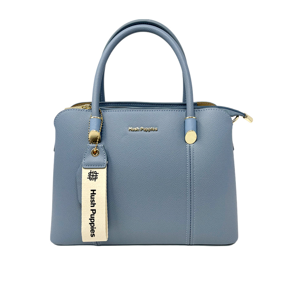 Cartera satchel Mae para mujer color celeste HUSH PUPPIES