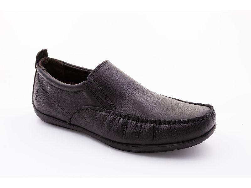 zapato casual andretti - color  negro, 599.99, all day comfort, calzado, cuero, hombre, negro, precio regular, comprar, en linea, online, delivery, guatemala, zapatos, hush puppies
