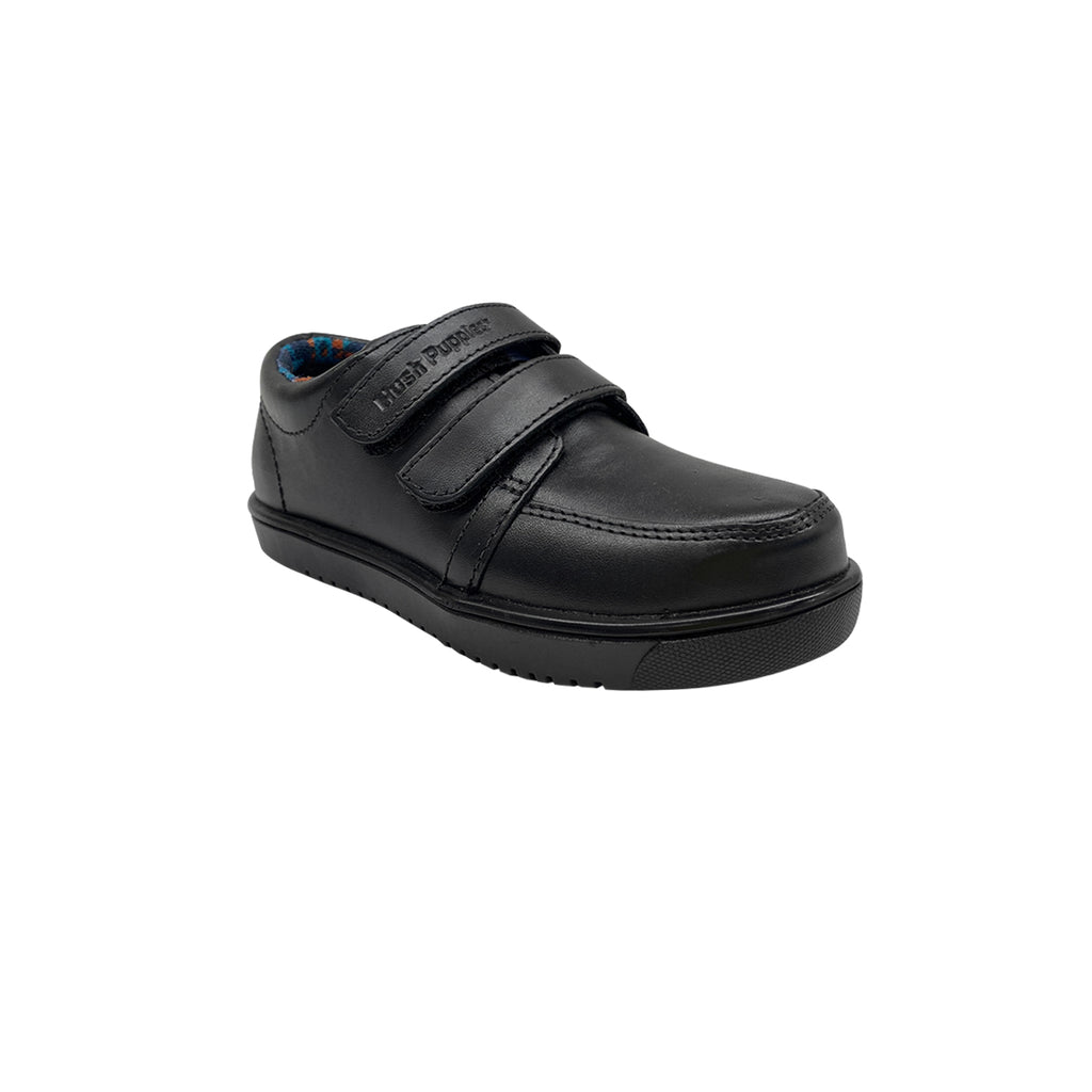 Zapatos escolares Edo velcro negro para Niños